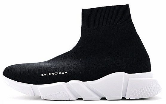 Кроссовки Balenciaga Speed Trainer stretch-knit "Black/White", EUR 44