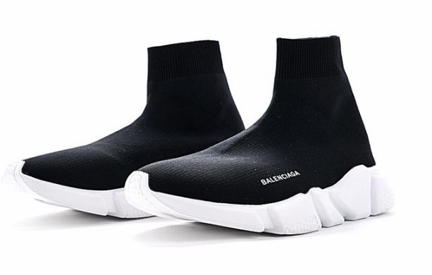 Кросівки Balenciaga Speed Trainer stretch-knit "Black/White", EUR 39