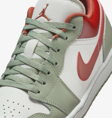 Кроссовки мужские Air Jordan 1 Low 'Jade Horizon' (553558-133), EUR 41