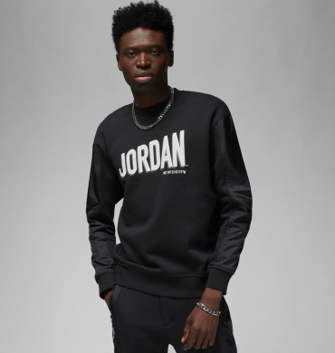 Свитшот мужской Air Jordan Flight Fleece Crew (DV7588-010), XL