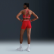 Топ без подкладки Nike Pro (HF5372-657), L