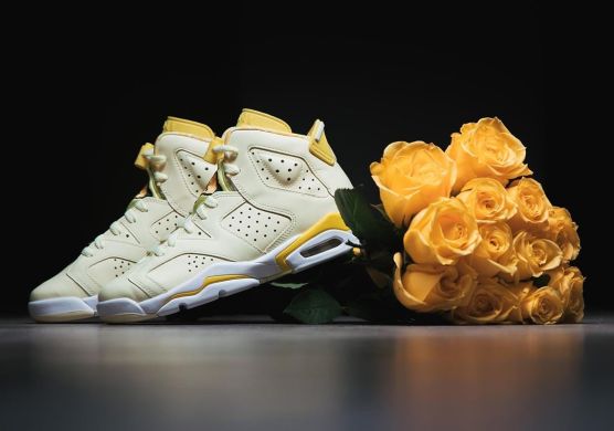 Жіночі кросівки Air Jordan 6 "Citron Tint", EUR 39