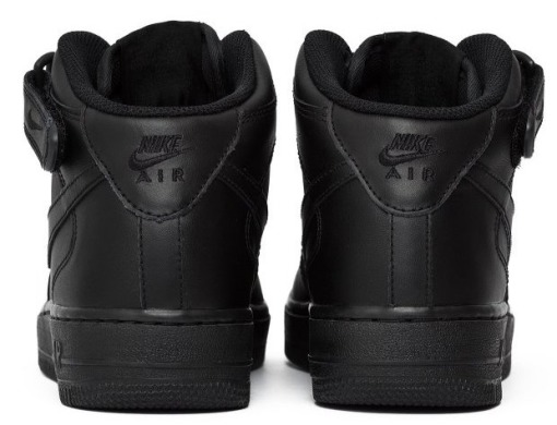 Оригинальные кроссовки Nike Air Force 1 Mid 07 "All Black" (315123-001), EUR 45