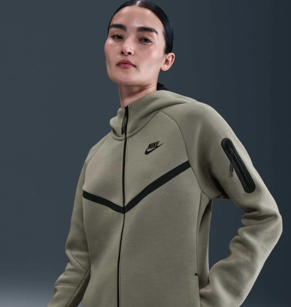 Толстовка женская Nike NSW Windrunner Tech Fleece (HV6747-320)
