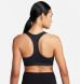 Топ женский Nike Swsh Med Spt Futura Bra (FB4080-010), S