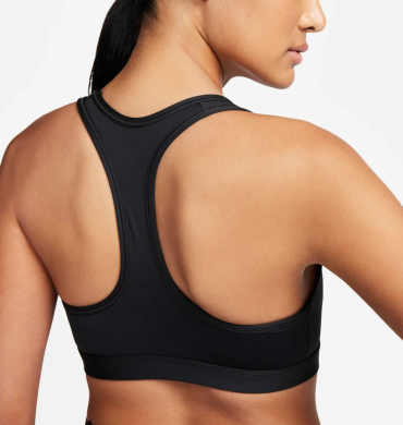 Топ женский Nike Swsh Med Spt Futura Bra (FB4080-010), S