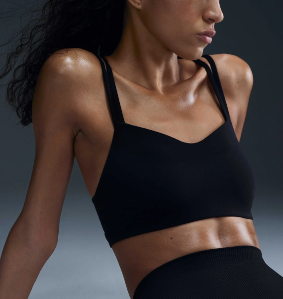 Топ жіночий Nike Zenvy Strappy Light-Support (DO6608-010)