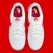 Жіночі кросівки Nike Air Force 1 Low Satin "White/Red" (DX6541-100)
