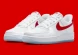 Женские кроссовки Nike Air Force 1 Low Satin "White/Red" (DX6541-100)